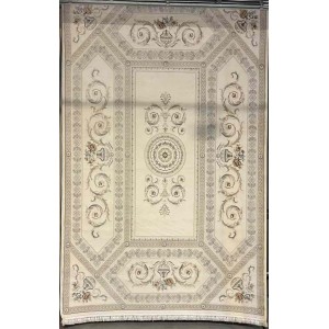 Turkish divan 40970A cream gray Rug Size 400*500