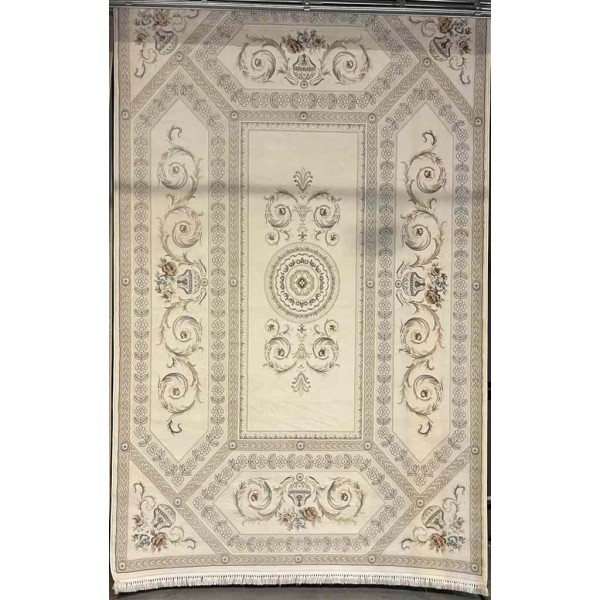 Turkish divan 40970A cream gray Rug Size 400*500