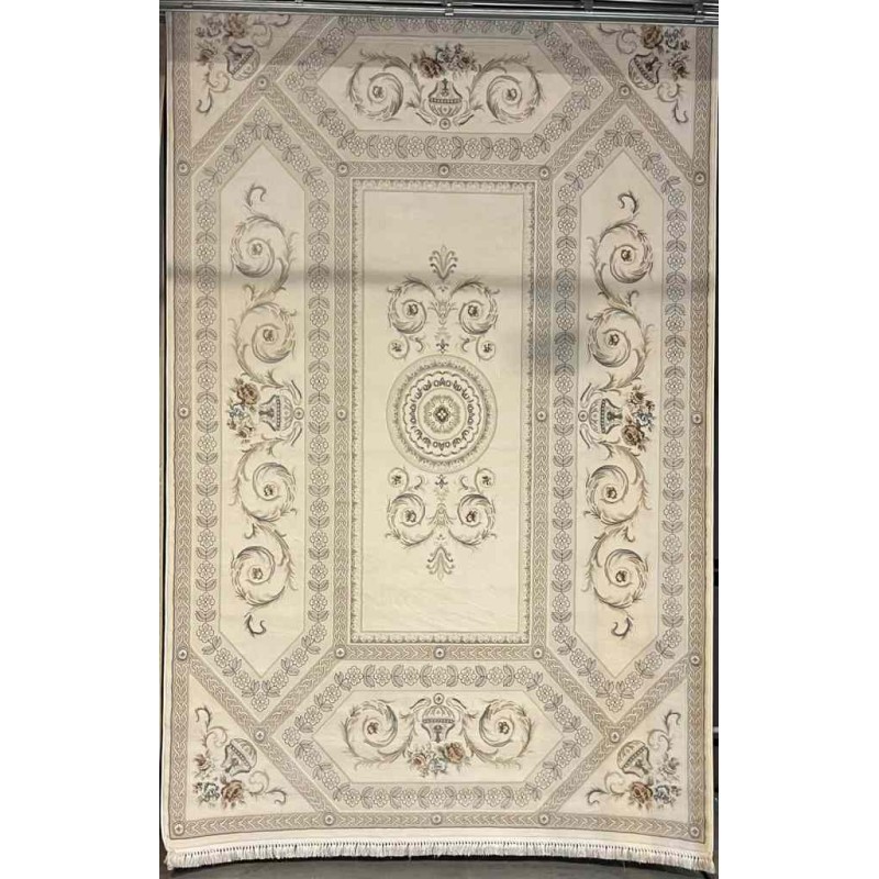 Turkish divan 40970A cream gray Rug Size 80*150