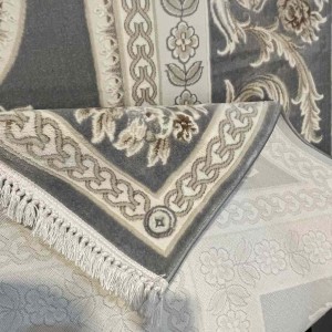 سجاد تركي ديفان 40970A رصاصي مقاس 150*230