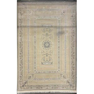 سجاد تركي ديفان 40989A بيج مقاس 80*150