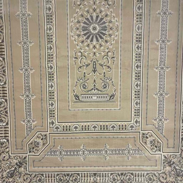 Turkish divan 40989A beige Rug Size 400*600