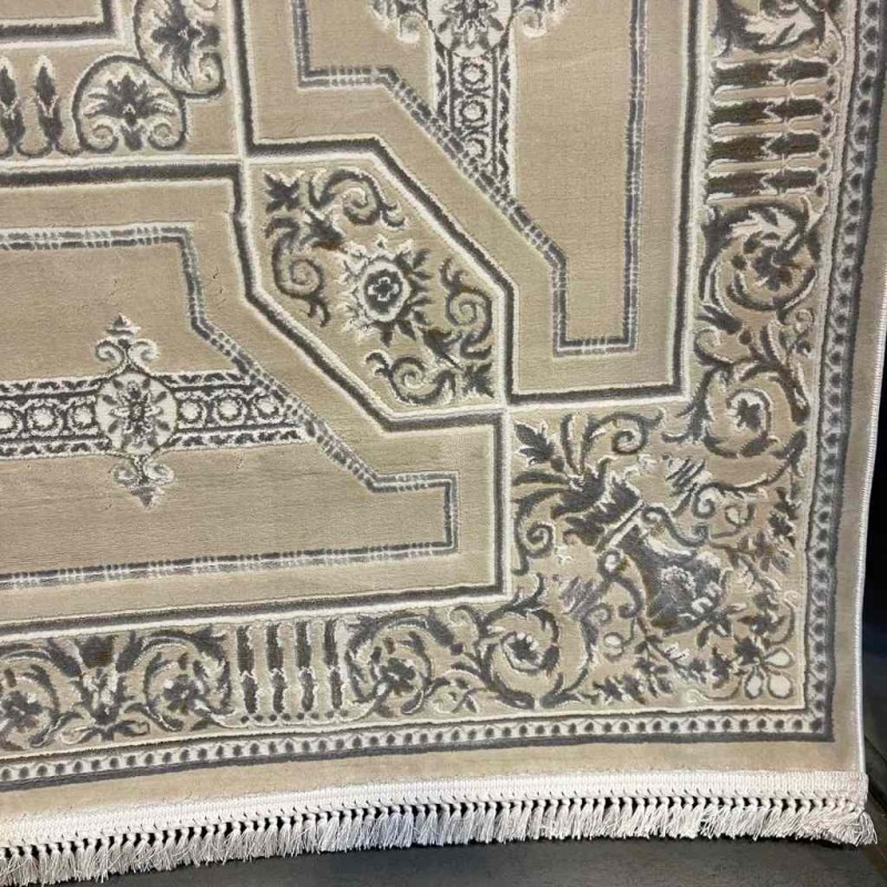 سجاد تركي ديفان 40989A بيج مقاس 80*150