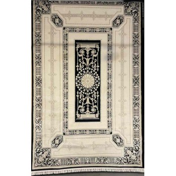 سجاد تركي ديفان 40989A اسود مقاس 300*400