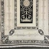 سجاد تركي ديفان 40989A اسود مقاس 150*230