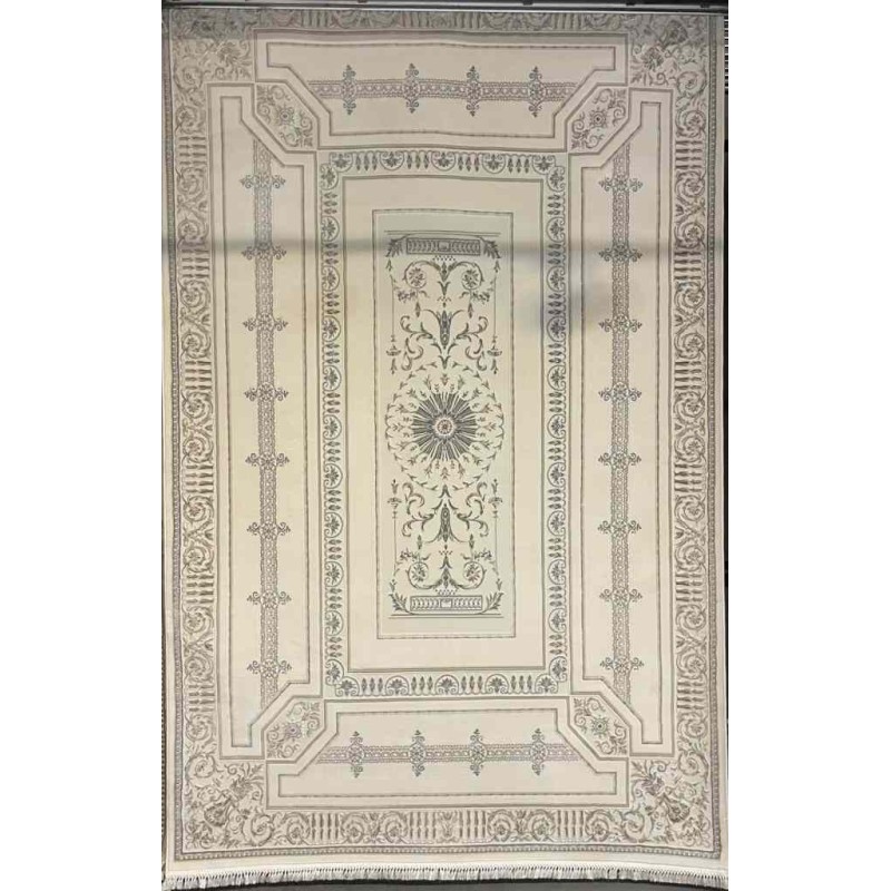 Turkish divan 40989A cream gray Rug Size 400*600