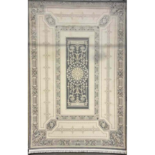 سجاد تركي ديفان 40989A رصاصي مقاس 150*230