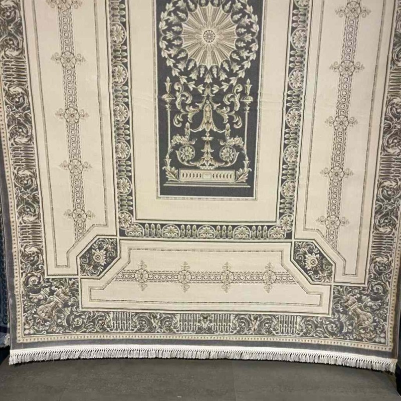 Turkish divan 40989A gray Rug Size 80*150