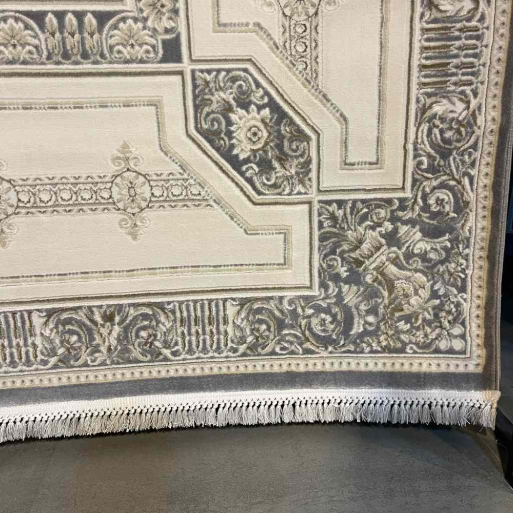 سجاد تركي ديفان 40989A رصاصي مقاس 80*150