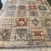 Turkish Bohemian rugs EMPIRE O307G beige multi ROSE Size 150*220