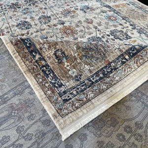 Turkish Bohemian rugs EMPIRE KP75A cream Dark BEIGE Size 150*220