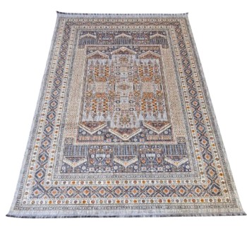سجاد بوهيمي تركي امبيرا KO75A رصاصي فاتح مولتي مقاس 50*80