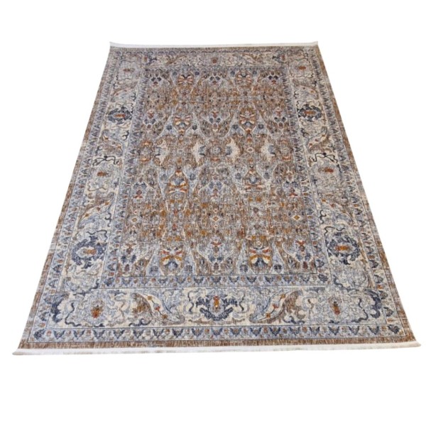 Turkish Bohemian rugs EMPIRE KP94C Dark beige Size 150*220