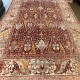 سجاد بوهيمي تركي امبيرا KP94D احمر كريم مقاس 250*350