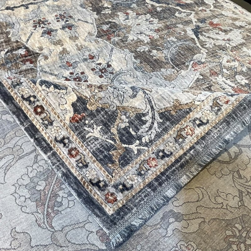 سجاد بوهيمي تركي امبيرا KP97A بيج غامق مقاس 250*350