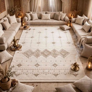 Al Hebba Carpet HAYAl Turkish Najdi G0911A beige Size 150*220