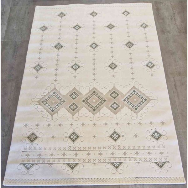 سجاد الهبه نقش نجدي تركي خيال G0911A اخضر مقاس 100*200