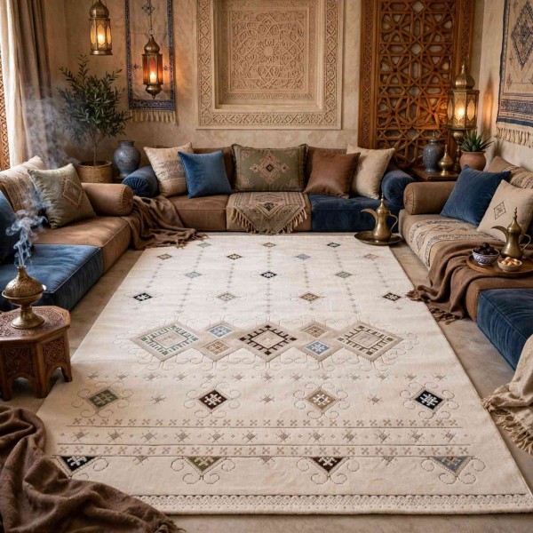 Al Hebba Carpet HAYAl Turkish Najdi G0911A MULTI Size 250*350