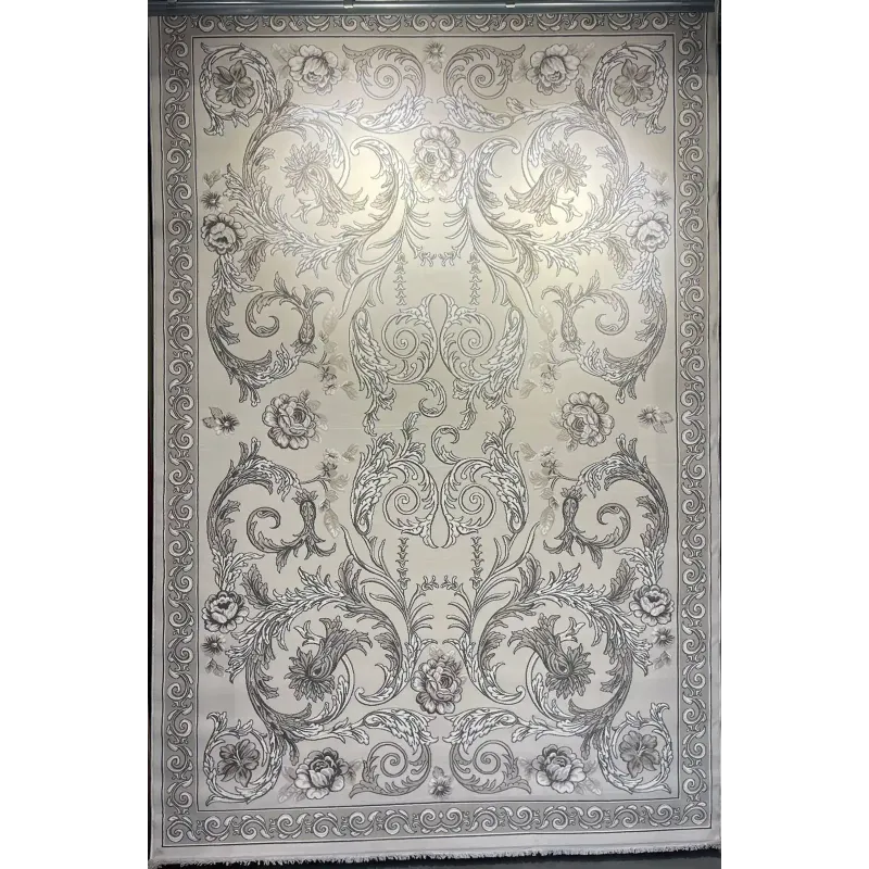 سجاد تركي جود نقش فرنسي 42001A كريم بيج مقاس  300*400