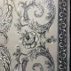 Turkish rug joud French pattern 42001A light gray size 100x200