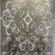 Turkish rug joud French pattern 39207A cream beige round size 150*150