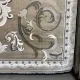 Turkish rug joud French pattern 39207A cream beige round size 150*150