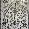 Turkish rug joud French pattern 39207A cream round size 150*150
