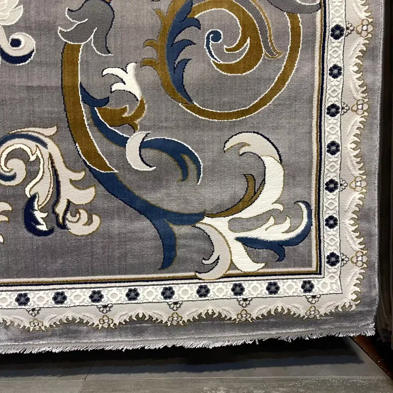 Turkish rug joud French pattern 39207A gray size 80*150