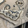 Turkish rug joud French pattern 39207A light gray size 400*600