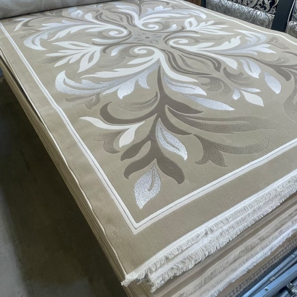 سجاد المصممين لارا تركي 42762A بيج بني مقاس 100*300