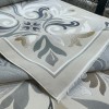 LARA Turkish Designer Rugs 42762A CREAM BLUE size 50*80