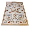 LARA Turkish Designer Rugs 42762A CREAM TERRA size 100*200