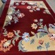 سجاد المصممين مايسترو تركي OL424A عنابي مقاس 80*150