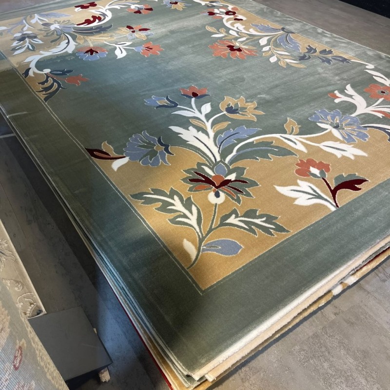 MAESTRO Turkish Designer Rugs OL424A GREEN size 100*200