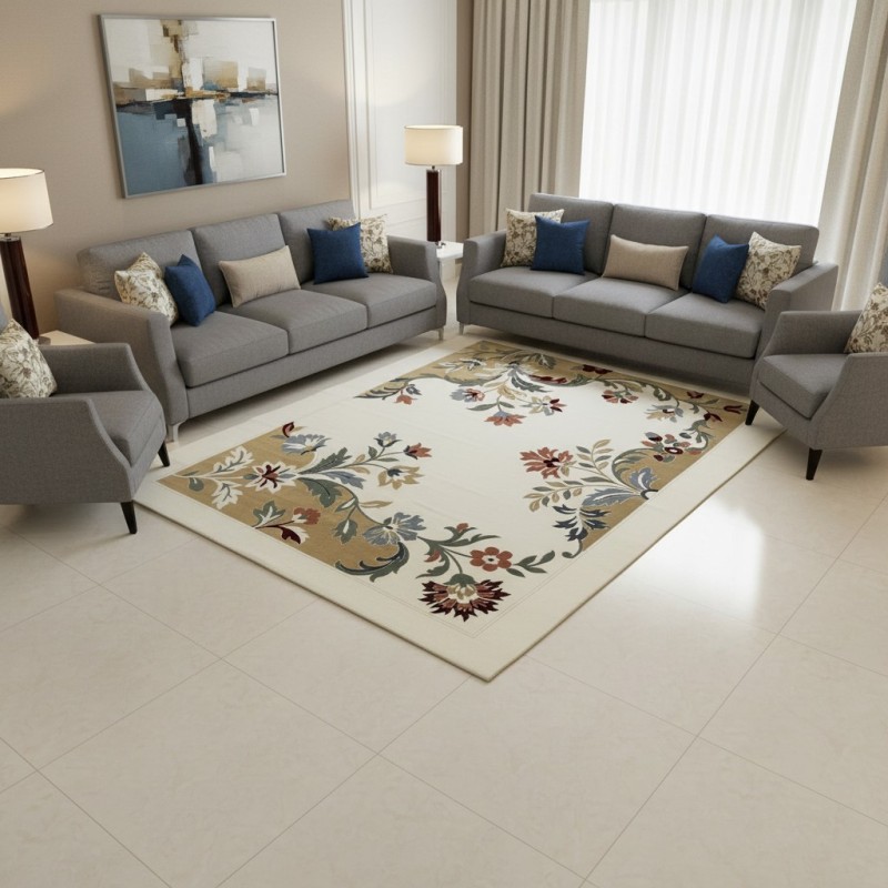 MAESTRO Turkish Designer Rugs OL424A WHITE size 300*400