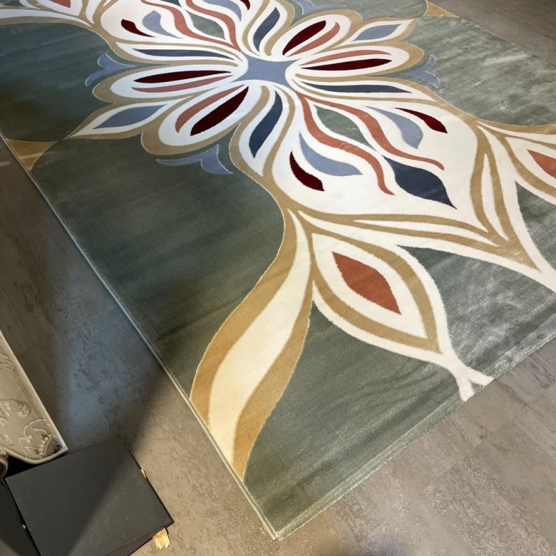 سجاد المصممين مايسترو تركي OL426A  اخضر مقاس 50*80