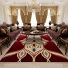 MAESTRO Turkish Designer Rugs OL426A ROSE BURGUNDY size 100*300