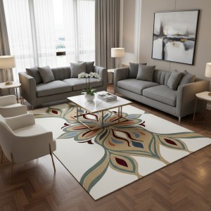 سجاد المصممين مايسترو تركي OL426A ابيض مقاس 100*200