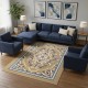 سجاد المصممين مايسترو تركي OL427A بيج غامق مقاس 300*400