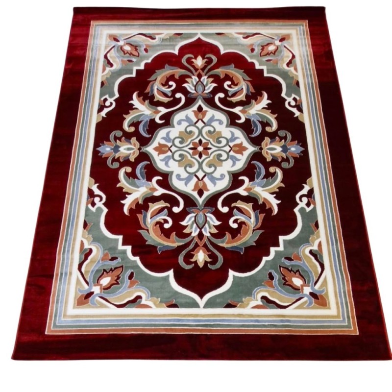 MAESTRO Turkish Designer Rugs OL427A ROSE BURGUNDY size 80*150
