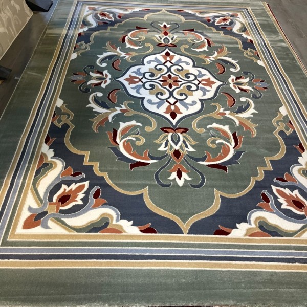 MAESTRO Turkish Designer Rugs OL427A green size 50*80