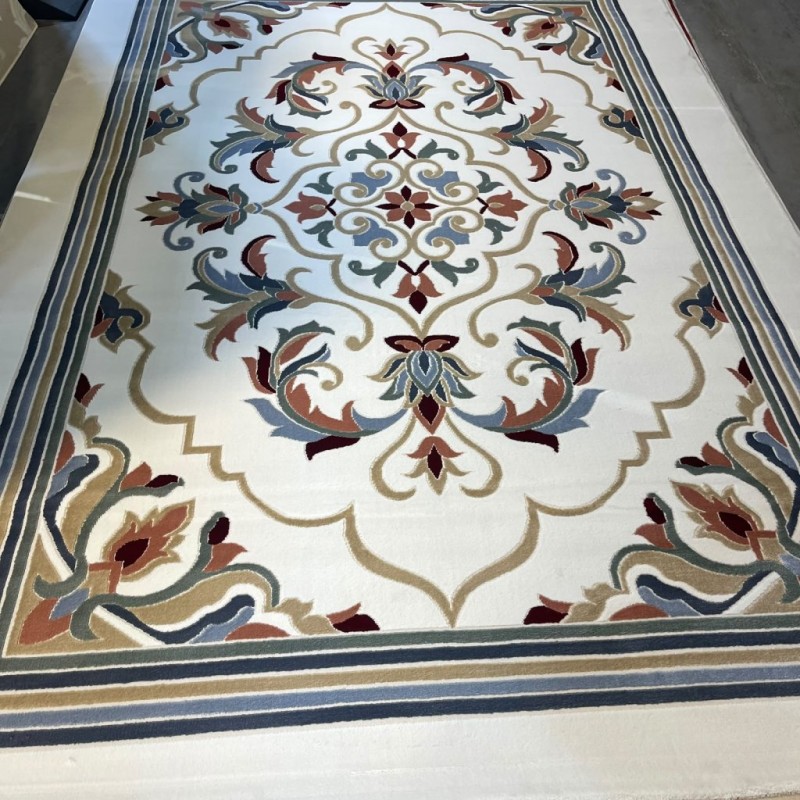 MAESTRO Turkish Designer Rugs OL427A WHITE size 400*500