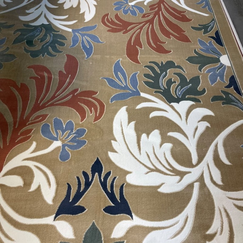 سجاد المصممين مايسترو تركي OL430A بيج غامق مقاس 50*80