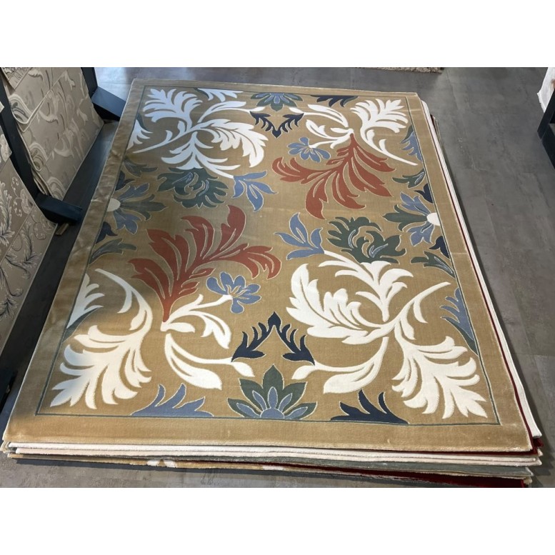 سجاد المصممين مايسترو تركي OL430A بيج غامق مقاس 50*80