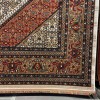 Turkish Bukhara QUADRA Afghani Rug KR64B BEIGE BROWN Size 150*220