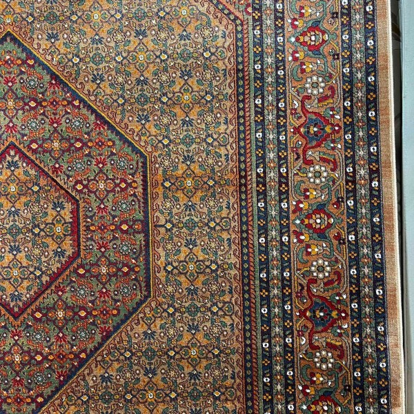 سجاد تركي بخارى كوادر افغاني KR64B بني تيلا مقاس 300*400