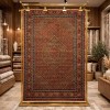 سجاد تركي بخارى كوادر افغاني KR64B تيلا عنابي مقاس 300*500