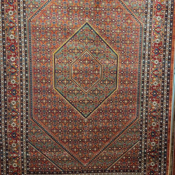 سجاد تركي بخارى كوادر افغاني KR64B تيلا عنابي مقاس 300*500