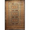 Turkish Bukhara QUADRA Afghani Rug KR67B BROWN TILE Size 100*300