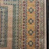 Turkish Bukhara QUADRA Afghani Rug KR67B BROWN TILE Size 100*300
